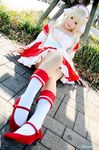  apron chii chobits cosplay footwear kipi-san persocom photo socks waitress waitress_uniform 