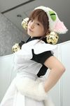  apron bell bells cat_ears cosplay dejiko di_gi_charat maid maid_apron maid_uniform paws photo takatsuki_rimi 