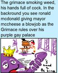  grimace mascots mayor_mccheese mcdonald&#039;s ronald_mcdonald 