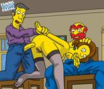  edna_krabappel famous-toons-facial groundskeeper_willie seymour_skinner the_simpsons 