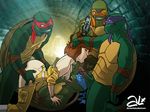  alx april_o&#039;neil donatello fuckit leonardo michelangelo raphael teenage_mutant_ninja_turtles 