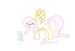  angel_bunny fluttershy friendship_is_magic my_little_pony xyi 