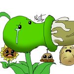  marcotto peashooter plants_vs_zombies potato_mine sunflower wall-nut 