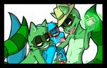  anthro blood blush crying delineationcreation drooling flying_squirrel forced gay group group_sex happy_tree_friends hat kryptonut lifty male mammal mask navel raccoon rodent saliva sex shifty splendid squirrel tears threesome yaoilover260 
