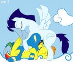  friendship_is_magic my_little_pony rainbow_dash soarin spitfire 