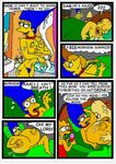  bart_simpson comic homer_simpson lisa_simpson marge_simpson necron99 the_simpsons 