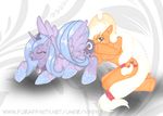  applejack friendship_is_magic my_little_pony princess_luna vixen 
