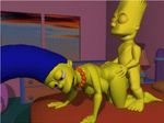  animated bart_simpson marge_simpson the_simpsons zst_xkn 