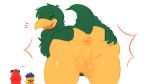  ... anus avian balls beak being_watched blush butt don&#039;t_hug_me_i&#039;m_scared duck_guy_(dhmis) feathers green_feathers humanoid male perineum puffy_anus red_guy_(dhmis) saggy_balls smile sweat thick_thighs yellow_guy_(dhmis) yellow_skin zonkpunch 