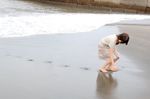  beach dress kipi-san photo sand wet 