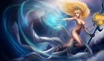  blonde_hair breasts janna janna_windforce league_of_legends long_hair nipples nude nude_filter photoshop staff tiara 