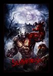  blood dave_wilkins dave_wilkins_(artist) death demon female gore human jennifer_willis male mammal monster muscles namco poster rick_taylor splatterhouse teeth terror_mask video_games 