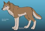  balto balto_(film) blue_background blue_eyes canine dog female feral husky huskywolf hybrid mammal plain_background solo wolf wyndbain 