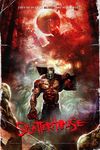  blood dave_wilkins dave_wilkins_(artist) death demon dr._west eclipse english_text female gore henry_west human male mammal meat_cleaver monster moon namco poster rick_taylor splatterhouse sun teeth terror_mask text video_games weapon 