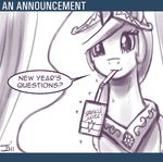  alicorn animal_ears crown drinking english_text equine female feral friendship_is_magic hair horn horse john_joseco looking_at_viewer mammal my_little_pony pony princess princess_celestia_(mlp) royalty solo text tiara tumblr 