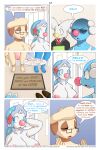 anthro blue_eyes blue_hair blush bodily_fluids brionne carol_(lysergide) clothing comic cross-popping_vein daughter_(lore) delibird ellipsis english_text eyes_closed eyewear father_(lore) father_and_child_(lore) father_and_daughter_(lore) female flaccid generation_2_pokemon generation_7_pokemon genitals glasses green_eyes group hair half-closed_eyes harvey_(lysergide) hi_res lysergide male mother_(lore) mother_and_child_(lore) mother_and_daughter_(lore) multicolored_body narrowed_eyes necktie nintendo parent_(lore) parent_and_child_(lore) parent_and_daughter_(lore) penis pokemon pokemon_(species) prilly_(lysergide) primarina question_mark smeargle speech_bubble suit sweat sweatdrop tan_body text two_tone_body