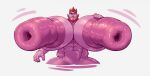 abs anthro big_muscles gaping hi_res huge_muscles humanoid hyper hyper_muscles hyper_nipples lotolotl male muscular muscular_anthro muscular_male nipple_gape nipples orc pink_body solo