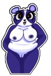 absurd_res anthro bear cabra_fantasmagorica genitals giant_panda hasbro hi_res littlest_pet_shop mammal nipples nude penny_ling pussy