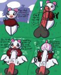 abdominal_bulge anal anal_penetration animal_crossing anthro balls big_balls big_breasts big_penis bottomless breasts clothed clothing cock_warmer cockslap cricetid disembodied_penis duo female flurry_(animal_crossing) genitals gesture hamster heart_eyes heart_symbol hi_res huge_penis hyper hyper_genitalia hyper_penis klutzatdusk looking_at_viewer looking_pleasured male male/female mammal nintendo penetration penis penis_awe penis_clothing ridiculous_fit rodent short_stack size_difference slap slightly_chubby slightly_chubby_female surprised_expression sweater tight_clothing topwear torn_clothing waving