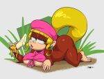 2024 5_fingers anthro banana beret big_butt blonde_hair bodily_fluids bottomless bottomless_anthro bottomless_female breasts butt clothed clothing dixie_kong donkey_kong_(series) ear_piercing eyelashes feet female fingers food fruit hair haplorhine hat headgear headwear hi_res holding_banana holding_food holding_fruit holding_object joaoppereiraus kong long_hair mammal monkey nintendo open_mouth piercing pink_clothing pink_hat pink_headwear pink_topwear plant primate saliva saliva_string solo thick_thighs toes tongue tongue_out topwear under_boob