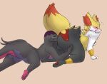 anal anthro backsack balls barefoot big_butt blush bottom_heavy braixen butt butt_focus duo face_in_ass feet female female_rimming_male flustered flustered_male generation_6_pokemon generation_7_pokemon genitals girly gold_(metal) gold_jewelry hi_res hydrareality jewelry male male/female mostly_nude nintendo oral overweight pawpads paws pear-shaped_figure pokemon pokemon_(species) rimming salazzle sex submissive submissive_female thick_thighs vista_(hydrareality) wide_hips