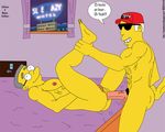  animated duffman manlytoons the_simpsons waylon_smithers 
