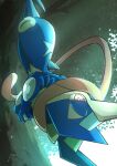  artist_name blue_skin blurry blurry_background colored_skin cross feet_out_of_frame frog greninja highres hosi_koro long_tongue on_tree outdoors pokemon pokemon_(creature) solo tongue tree upside-down 