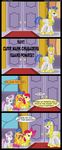  animal_ears apple_bloom_(mlp) applebloom_(mlp) armor comic cub cutie_mark_crusaders_(mlp) dialog dialogue english_text equine female feral friendship_is_magic group hair horn horse male mammal my_little_pony pegasus pony royal_guard_(mlp) scootaloo_(mlp) sweetie_belle_(mlp) tail text unicorn veggie55 wings young 