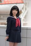  awatsuki_anzu cosplay ichigo_100 ichigo_100_percent photo school_uniform serafuku toujou_aya 