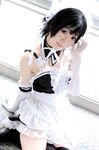  cosplay kore_ga_watashi_no_goshujin-sama maid maid_apron maid_uniform minami_riko photo sawatari_izumi 