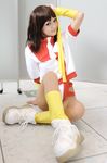  cosplay gunbuster photo takaya_noriko tama top_wo_nerae! uniform 