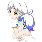  gray_hair grey_hair mascot nowai-tan orange_eyes 