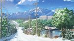  game_cg manatsu_no_yoru_no_yuki_monogatari scenic snow tree 