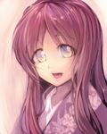  bad_id bad_pixiv_id face geppewi gradient_hair hijiri_byakuren japanese_clothes kimono long_hair multicolored_hair open_mouth purple_hair smile solo touhou yellow_eyes 