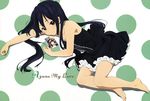  black_hair dress horiguchi_yukiko k-on! nakano_azusa scan twintails 