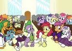  amber_eyes apple_bloom_(mlp) applebloom_(mlp) applejack_(mlp) big_macintosh_(mlp) blue_eyes blue_fur cub cutie_mark_crusaders_(mlp) dragon dress equine female feral flower fluttershy_(mlp) forced_marriage freckles friendship_is_magic fur granny_smith_(mlp) green_eyes group gun hair horn horse inside magic male mammal multi-colored_hair my_little_pony pinkie_pie_(mlp) pipsqueak_(mlp) pony pregnant purple_eyes purple_hair purple_skin rainbow_dash_(mlp) ranged_weapon rannva rarity_(mlp) scalie scootaloo_(mlp) shotgun shotgun_wedding snails_(mlp) snips_(mlp) spike_(mlp) sweetie_belle_(mlp) twilight_sparkle_(mlp) two_tone_hair unicorn weapon wedding wedding_dress yellow_fur young 