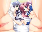  2girls blush breasts censored game_cg kazaori_yukina koisuru_koto_to_mitsuketari maki_yahiro nipples pussy tsukinaga_tore 
