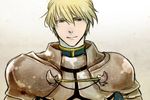  armor arthur_pendragon_(fate) fate/prototype fate_(series) green_eyes kakesu_(freiheit) male_focus prototype saver solo 