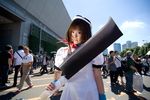  billhook cosplay hat higurashi_no_naku_koro_ni kikiwan photo ryuuguu_rena sailor_hat 