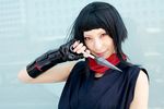  ari_(model) cosplay gloves kunai kunoichi mai_hime my-hime ninja okuzaki_akira photo weapon 