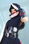  ari_(model) cloak cosplay gloves highres kunoichi mai_hime my-hime ninja okuzaki_akira photo 