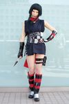  ari_(model) cosplay gloves highres kunai kunoichi mai_hime my-hime ninja okuzaki_akira photo weapon 