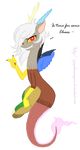  alpha_channel antlers crossgender discord_(mlp) draconequus english_text eris female friendship_is_magic hair hooves horn jaquelinamyrose jaquelindreamz looking_at_viewer my_little_pony plain_background solo text transparent_background white_hair wings 