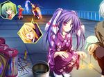  77 fireworks game_cg japanese_clothes koshimizu_rin mikagami_mamizu narukami_aoi night stella_(77) tenmaso whirlpool 