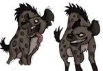  black black_fur brown disney ed ed_(lion_king) feral fisi fur grey_fur grin hyena male mammal opencanvas plain_background teeth the_lion_king tongue tongue_out white_background 