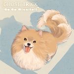  dog from_above ghost_trick hitaki_(tempo) lowres missile_(ghost_trick) no_humans pomeranian_(dog) shadow 