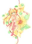  bad_id bad_pixiv_id blonde_hair flower highres kamikita_komari little_busters! ribbon solo yuihira_asu 