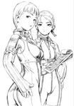  absurdres alister_agrew hat highres last_exile murata_renji official_art steampunk tatiana_wisla thumb_hole uniform 