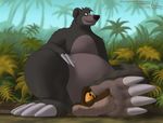  bear belly butt_crush disney foot_fetish force forced hindpaw jungle_book kaa kaa_(jungle_book) male mammal nude overweight paws reptile riproarrex scalie smell snake squash squish 