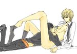  2boys artist_request duo durarara!! heiwajima_shizuo male male_focus multiple_boys orihara_izaya yaoi 